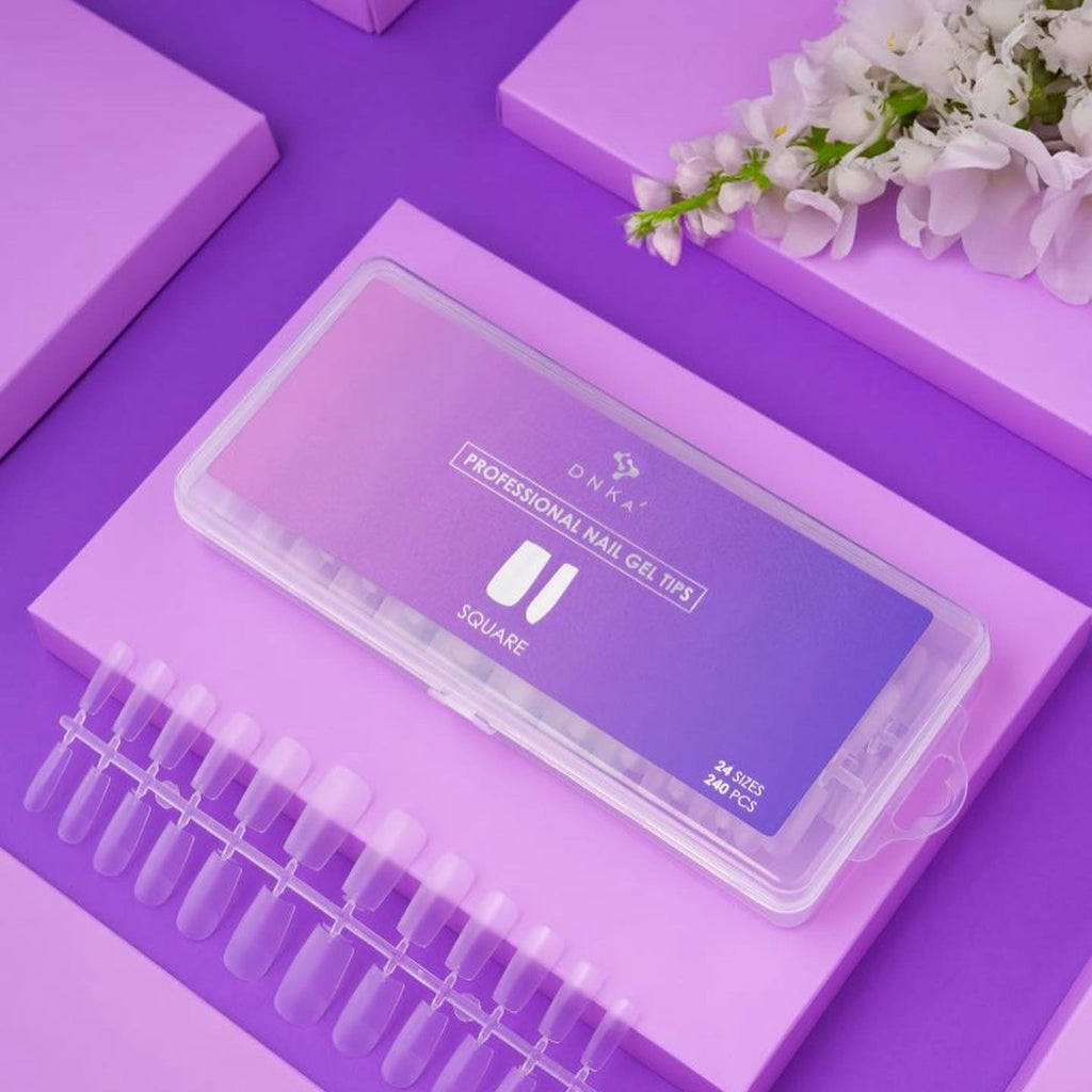 DNKa' TIP DE GEL QUADRADA, 240pcs